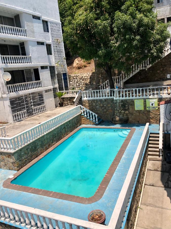 Apartamento Sobre Costera, 1min La Quebrada, 3m playas/yates Acapulco Exterior foto
